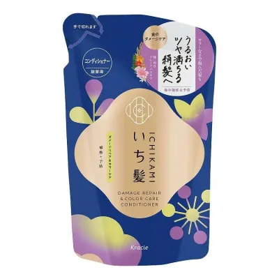 【単品20個セット】 いち髪 ダメージリペア&カラーケア コンディショナー 詰替用 クラシエホームプロダクツ販売 320g(代引不可)【送料無料】