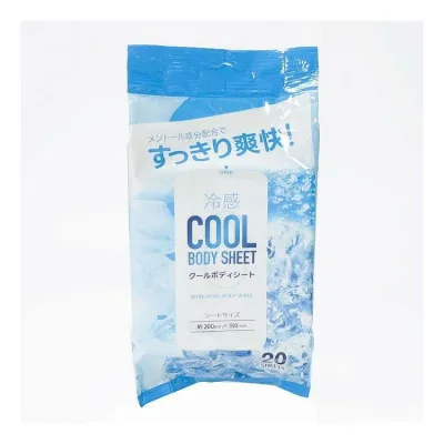 【単品17個セット】 クールボディシート 明石通商 20枚(代引不可)【送料無料】