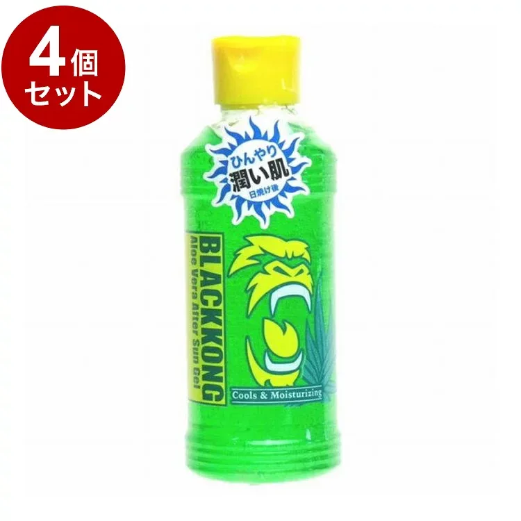 【単品4個セット】 ブラックコング モイスチャライジングジェル 保湿 180g【送料無料】