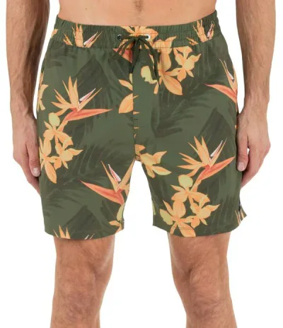 ハーレー メンズ 水着 ハーフパンツ・ショーツ Hurley Men's Cannonball Volley Malverde 2