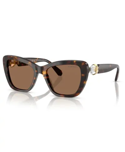 スワロフスキー レディース アクセサリー サングラス・アイウェア Swarovski Women'sunglassesK6018 Havana