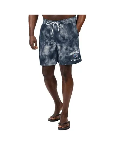 カール バンクス メンズ 水着 ハーフパンツ・ショーツ G-III Sports by Carl Banks Men's Navy Tennessee Titans Change Up Volley Swim Trunks Navy ネイビー