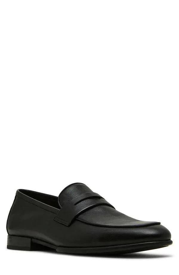 スティーブ マデン メンズ シューズ ローファー Steve Madden Boca Penny Loafer Black ブラック