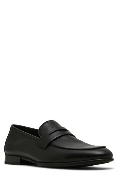 スティーブ マデン メンズ シューズ ローファー Steve Madden Boca Penny Loafer Black ブラック
