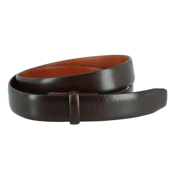 トラファルガー メンズ アクセサリー ベルト レザー Trafalgar Cortina Leather 30mm Compression Belt Strap Dark Brown ブラウン