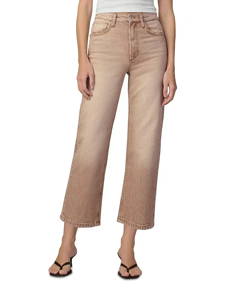ジョーズジーンズ レディース ボトムス デニムパンツ クロップド Joe's Jeans The Margot High Rise Cropped Straight Jeans in Washed Tan Washed Tan タン