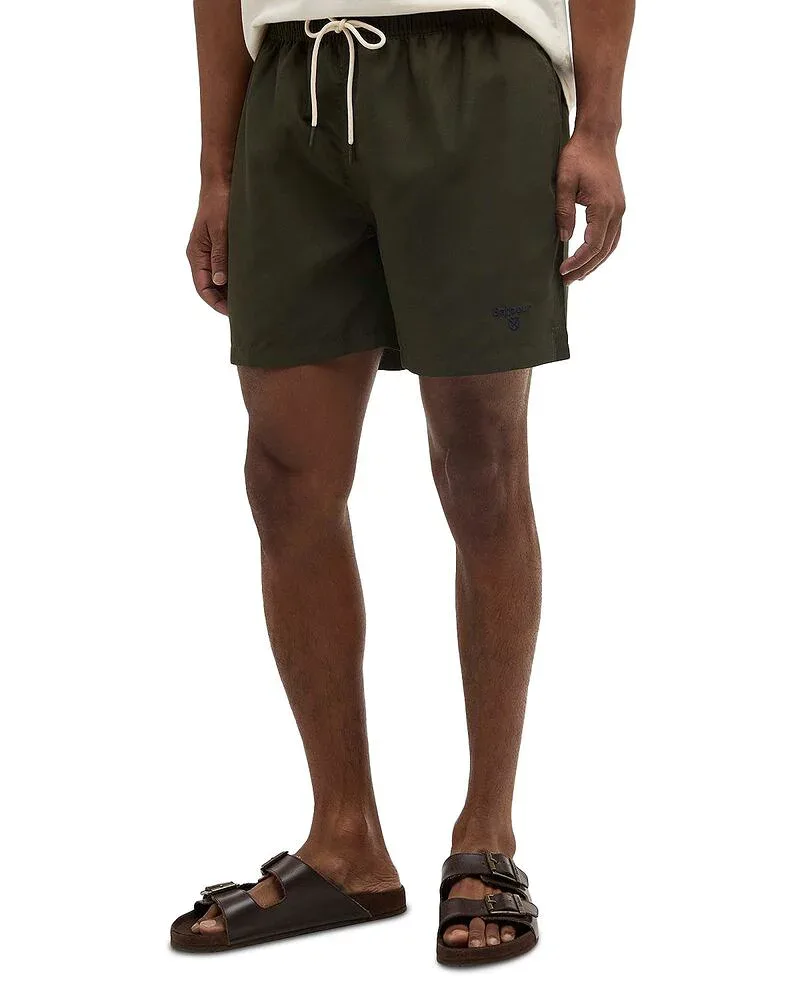 バブアー メンズ 水着 ハーフパンツ・ショーツ ショートパンツ Barbour Watereactive 3.5" Tartan Swim Shorts Olive オリーブ