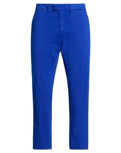 ドンダップ メンズ ボトムス カジュアルパンツ DONDUP チノパンツ Bright Blue ブルー