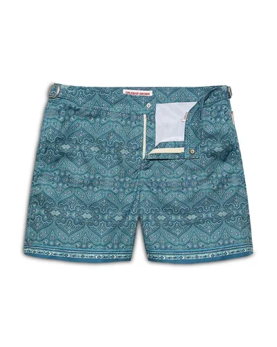 オールバー ブラウン メンズ 水着 ハーフパンツ・ショーツ ショートパンツ Orlebar Brown Bulldog Carnival Swim Shorts Nova Blue ブルー