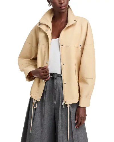 スリーワンフィリップリム レディース アウター ジャケット・ブルゾン クロップド 3.1 Phillip Lim Cropped Utility Balloon Jacket Sand サンド
