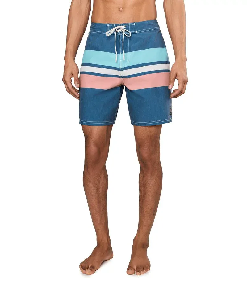 クイックシルバー メンズ 水着 ハーフパンツ・ショーツ ストレート ショートパンツ Quiksilver Original Straight Leg 18 Boardshorts Dark Denim デニム