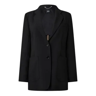 ボス レディース アウター ジャケット・ブルゾン Boss Japito Ld99 Black ブラック