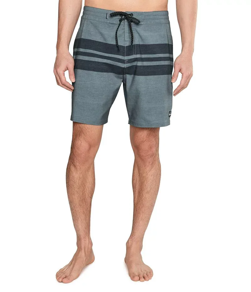 クイックシルバー メンズ 水着 ハーフパンツ・ショーツ ショートパンツ シルク Quik silver Surfsilk Street-Trunk 18 BoardShorts Black ブラック