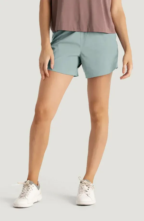 フリー フライ レディース ボトムス ハーフパンツ・ショーツ ショートパンツ Free Fly Breeze Shorts OCEAN MIST