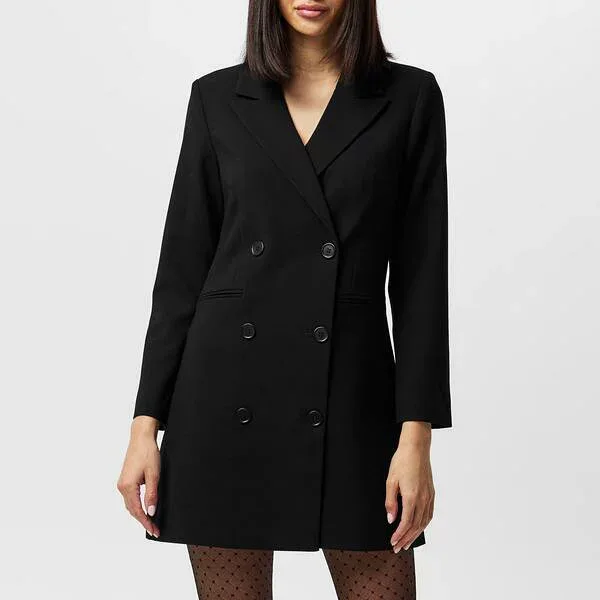 フレンチコネクション レディース トップス ワンピース ブレザー French Connection Whisper Blazer Dress 01-Black ブラック