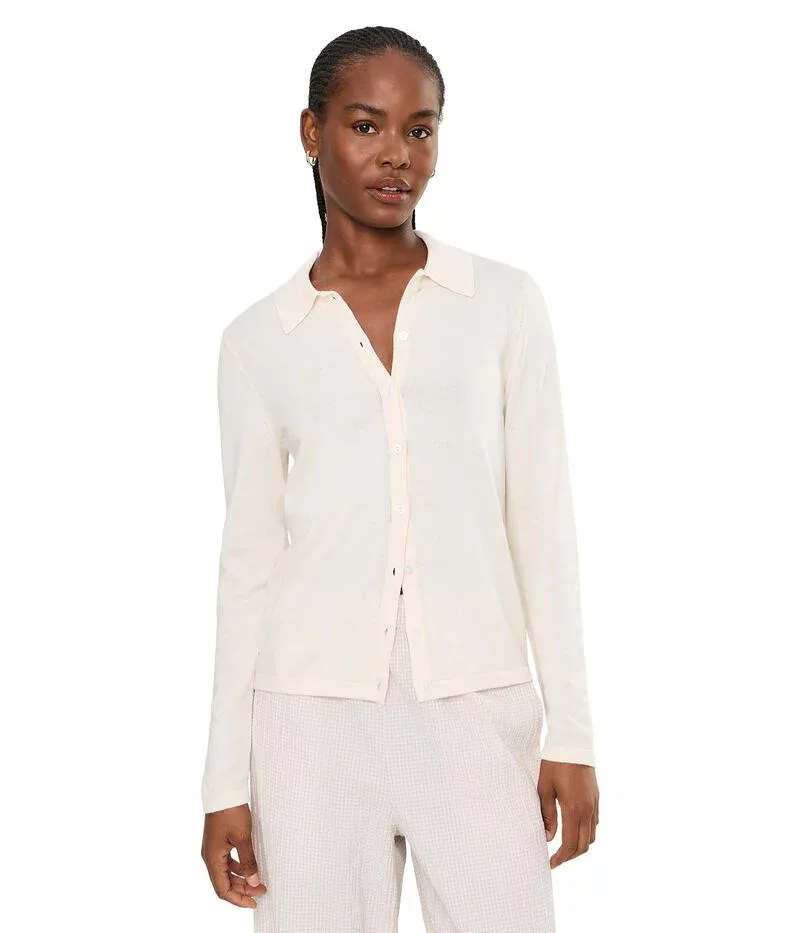 リラピー レディース アウター ニット・セーター カーディガン Lilla P Colla red Cardigan Ivory アイボリー