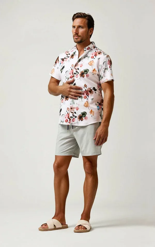 ストーンローズ メンズ 水着 ハーフパンツ・ショーツ Stone Rose Birdseye Solid Swim Trunk Olive オリーブ