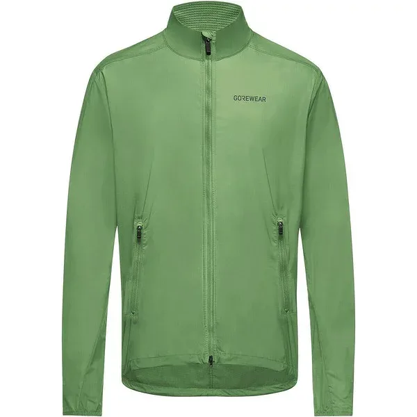 ゴアウェア メンズ アウター ジャケット・ブルゾン グラフィック GOREWEAR Concurve 3D Graphic Windbreaker - Men's Engine Green グリーン