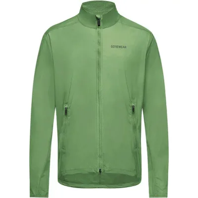 ゴアウェア メンズ アウター ジャケット・ブルゾン グラフィック GOREWEAR Concurve 3D Graphic Windbreaker - Men's Engine Green グリーン