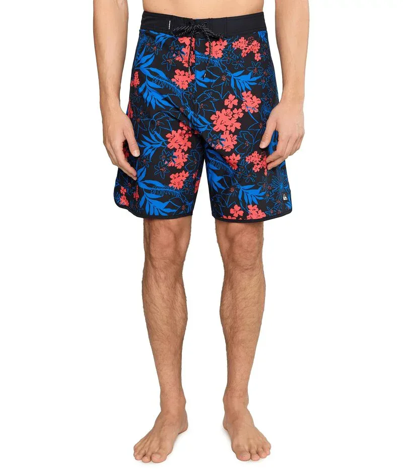 クイックシルバー メンズ 水着 ハーフパンツ・ショーツ ショートパンツ Quik silver Jetty Bloom 19 Boardshorts Anthracite