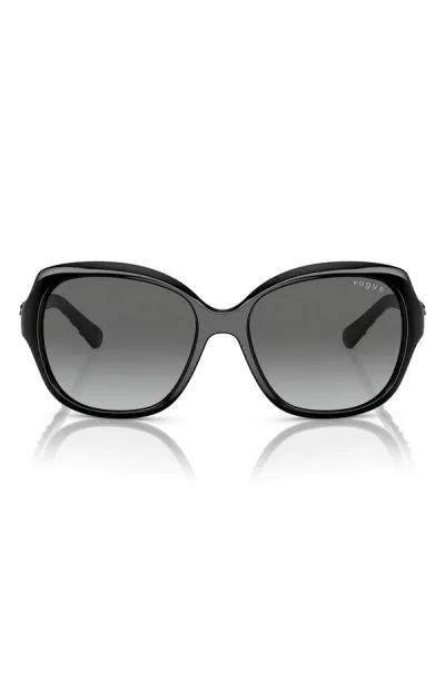 ヴォーグ メンズ アクセサリー サングラス・アイウェア VOGUE 56mm Gradient Square Sunglasses BLACK / GREY GRADIENT ブラック