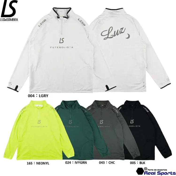 LUZeSOMBRA ルースイソンブラ 24FW LS 2WAY HALF ZIP TOP F2011138 ハーフジップトップ フットサルウェア 特価