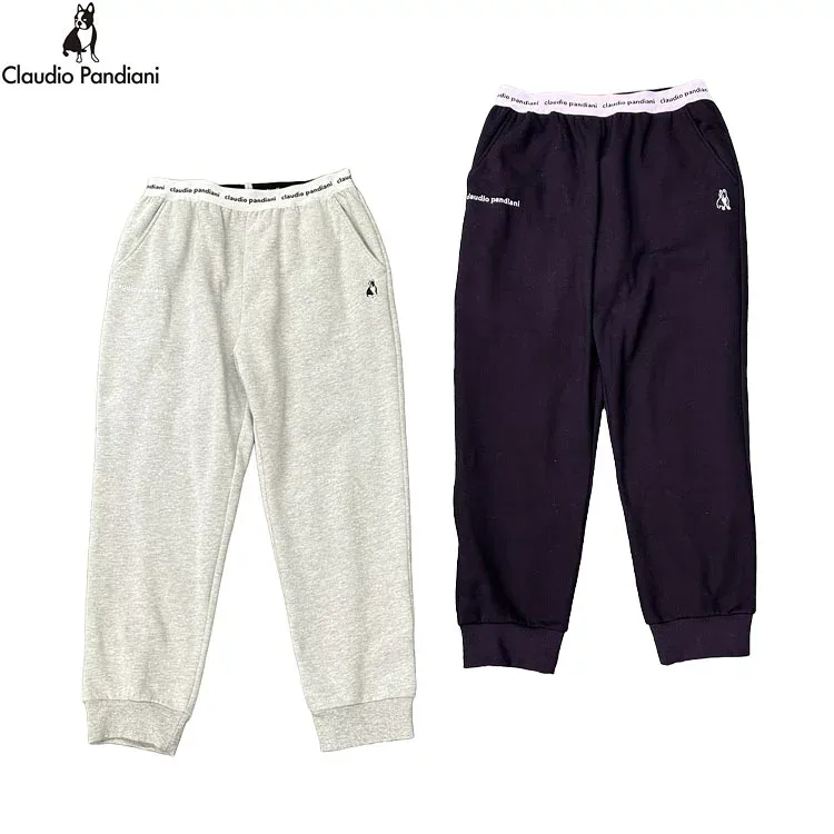 Claudio Pandiani クラウディオパンディアーニ スウェットロングパンツ THICK RIB 26AW cp26d31 サッカージャンキー スウェット パンツ 裏起毛