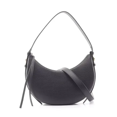 【5千円OFFクーポン対象 10/9 20時〜10/13 9:59】トリーバーチ Tory Burch Romy Half Moon 2WAY ショルダーバッグ バッグ レザー ブラック系 178677001 【新品】