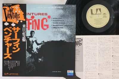 【中古】LP Ventures Surfing K25P9 UNITED ARTISTS /00260