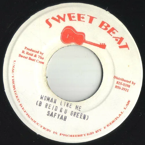 【中古】ジャマイカ7" Safyah Woman Like Me NONE Sweet Beat /00080