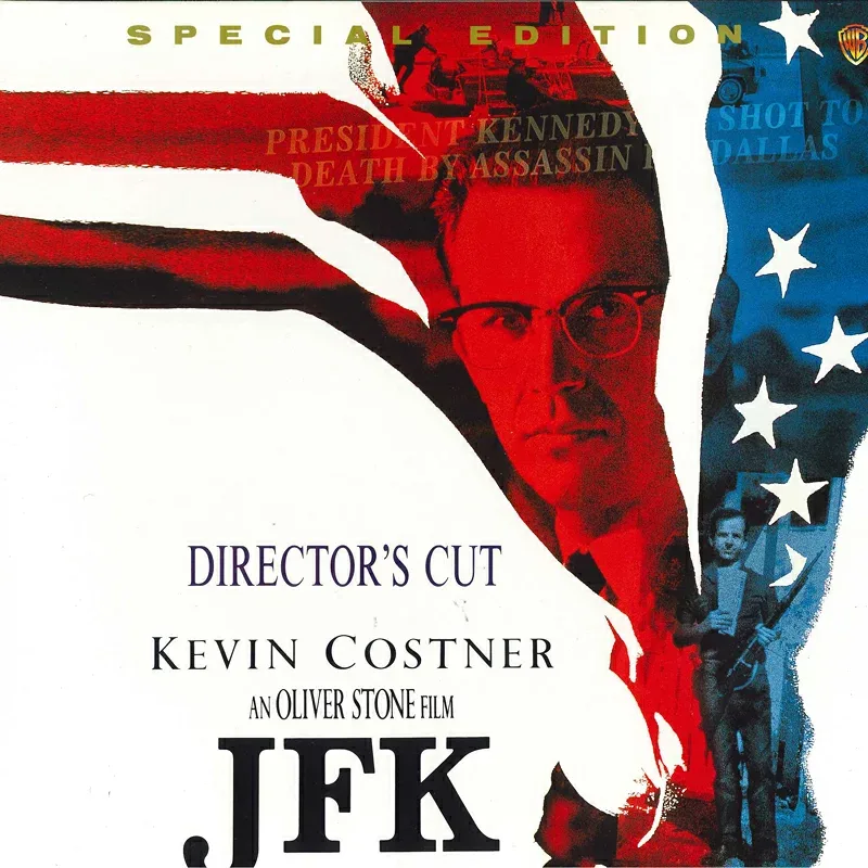 【中古】2discs LASERDISC Movie ディレクターズカット Jfk 特別編集版〈ワイド〉 NJL12614 WARNER HOME VIDEO /01400