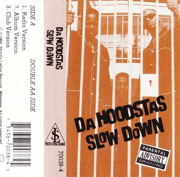 【中古】米Cassette Da Hoodstas Slow Down 700384 Strictly Lethal Reco /00110
