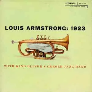 【中古】米LP Louis Armstrong, King Olivers Louis Armstrong: 1923 RLP12122 Riverside Records /00260