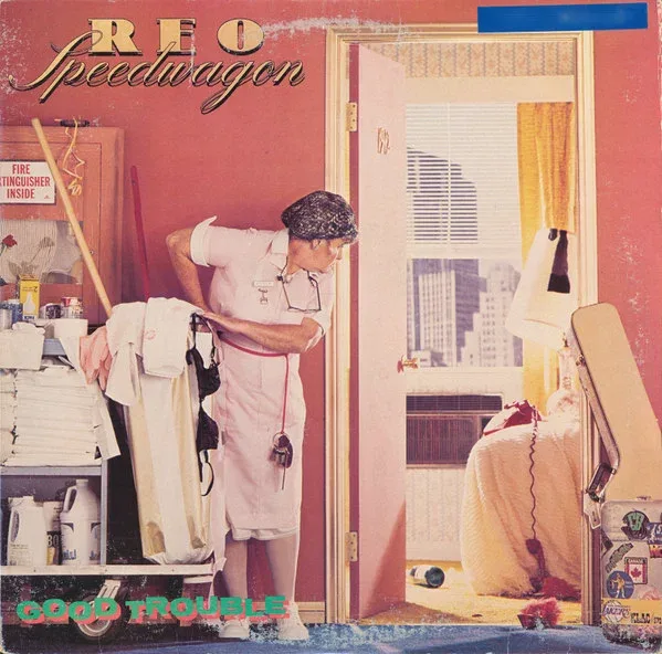 【中古】LP REO Speedwagon Good Trouble FE38100 Epic /00260