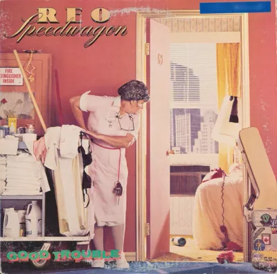 【中古】LP REO Speedwagon Good Trouble FE38100 Epic /00260