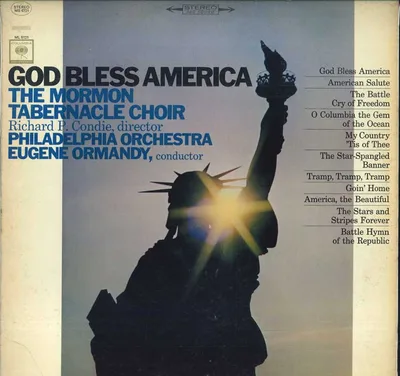 【中古】LP Mormon Tabernacle Choir, Richa God Bless America MS6721 COLUMBIA MASTERWORKS /00260