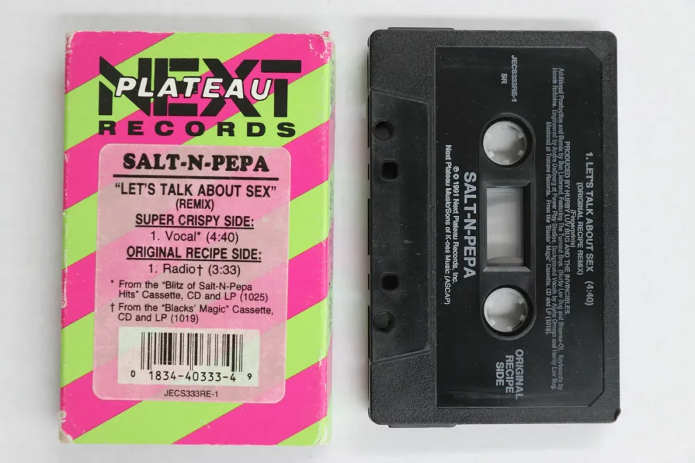 【中古】Cassette Salt-n-pepa Lets Talk About Sex (Remix) JECS333RE1 NEXT PLATEAU RECORD /00110