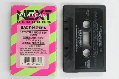 【中古】Cassette Salt-n-pepa Lets Talk About Sex (Remix) JECS333RE1 NEXT PLATEAU RECORD /00110