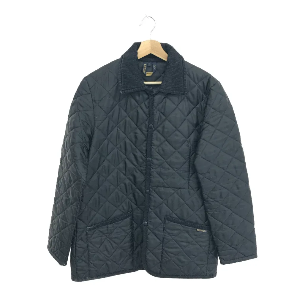 LAVENHAM ラベンハム キルティングジャケット サイズ:36 ブラック メンズ【中古】