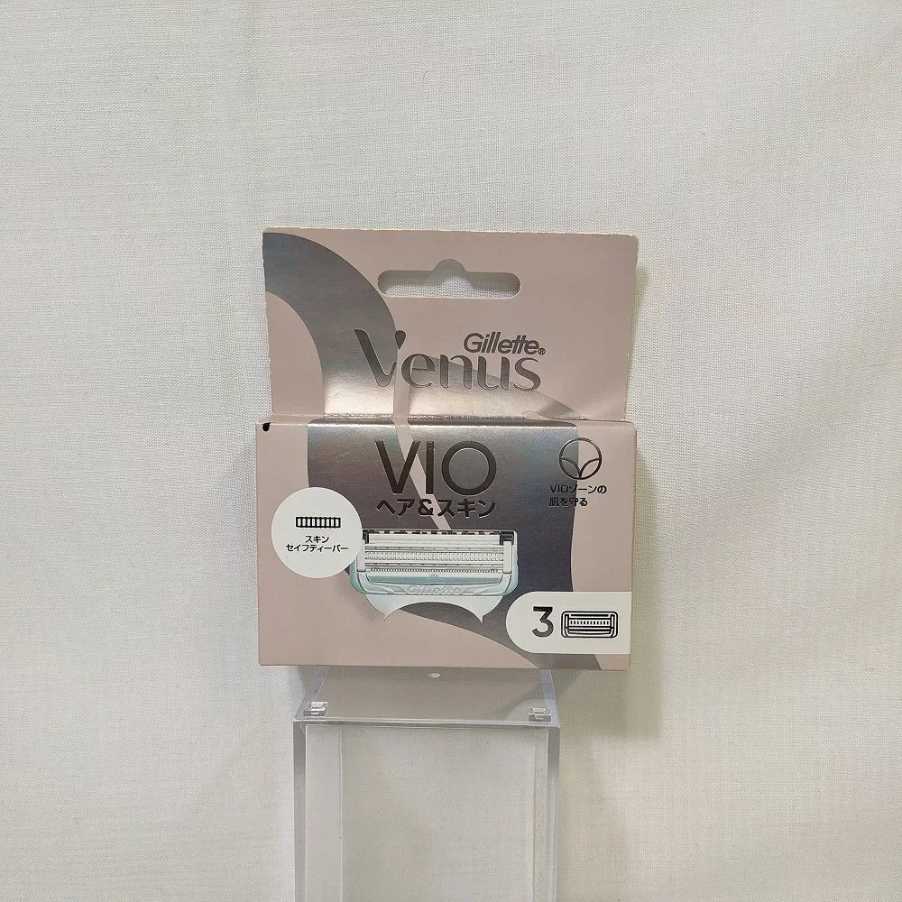 【展示品】 Gillette Venus(ジレット ヴィーナス) VIO ヘア&スキン カミソリ替刃 (3個入り)