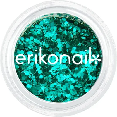 アート ホロ エリコネイル・黒崎えり子 erikonail ERI-171 メタリックブルーグリーン 1mm ラメ グリッター ジェルネイルパーツ