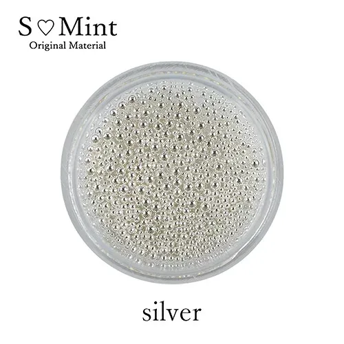 アート ブリオン エスミント Smint miniブリオンアソート silver ゆうパケット ネイルパーツ SMINT ネイル アクセサリー クラフト ドライフラワー お花