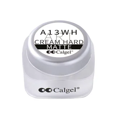 ジェルネイル カラージェル カルジェル Calgel カラーカルジェルプラス1.5g CGA13WH アート クリーム ハード マット ゆうパケット かるじぇる Calgel Plus