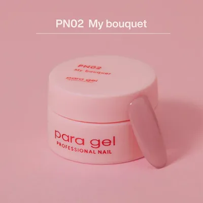 ジェルネイル カラージェル パラジェル para gel ピンクライン3g PN02 マイ ブーケ ゆうパケット ぱらじぇる PLAYFUL LINE