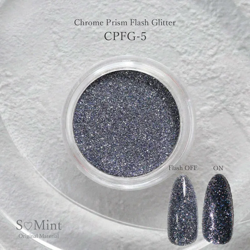 エスミント Smint Chrome Prism Flash Glitter 5【ゆうパケット】【アート/グリッター】SMINT SMint ネイル アクセサリー フラッシュグリッター クロームカラー 高輝度 きらめき 華やか ハンドメイド作品 ハンド フット ChromePrismFlashGlitter