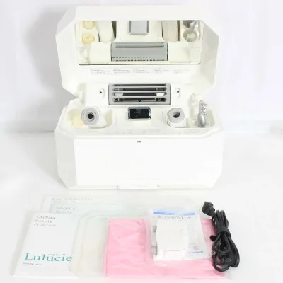【お買い物マラソン限定クーポン】フヨウサキナ ルルシェ 美顔器 エステマシン saqina Lulucie 本体 【中古】