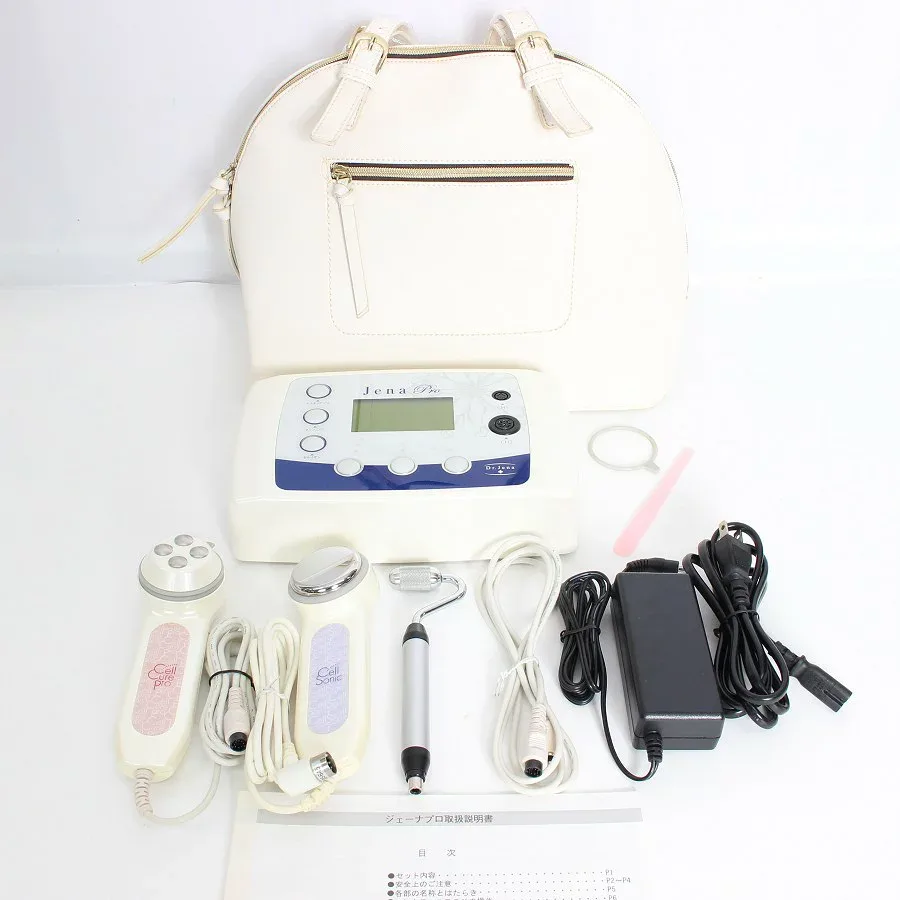【お買い物マラソン限定クーポン】Dr.Jena ジェーナプロ 美顔器 セルキュアプロ セルソニック セルイオン ドクタージェーナ 本体 【中古】