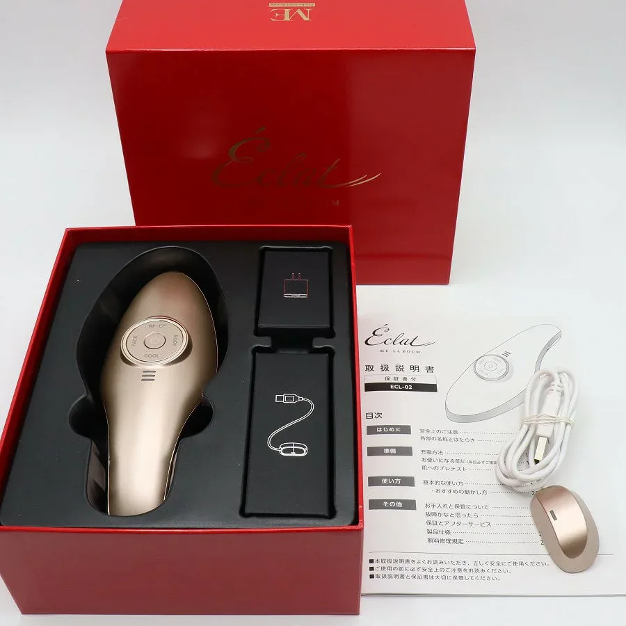 【お買い物マラソン限定クーポン】【美品】ME LA BOUM Eclat ECL-02 美顔器 ミー ラボン エクラ 本体 【中古】