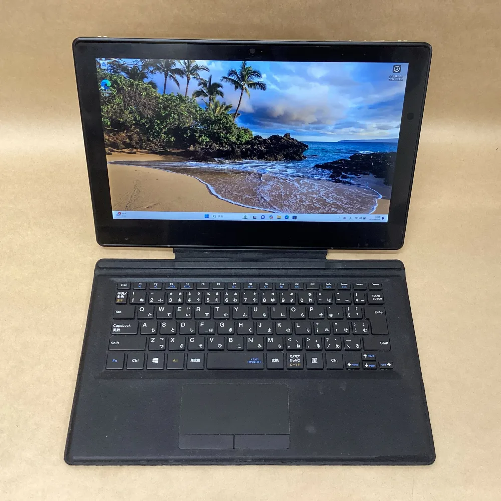 【中古】 NEC タブレット VK210S-3 COREM3(7Y30)-1GHZ 4GB 128GB 12.5in WIN11P 無線 BLT カメラ キーボード付きカバー 液晶シミ有り 送料 無料 14時までの ご注文 即日発送
