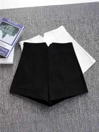 ショートパンツ レディース 短パン ボトムス ワイドパンツ テーパードパンツ カジュアルパンツ ハーフパンツ 半パンツ ハイウエスト 美脚 ポケット付き 無地 薄手 涼しい ルームウェア 部屋着 普段使い デイリー 旅行 散歩 通学 通勤 アウトドア